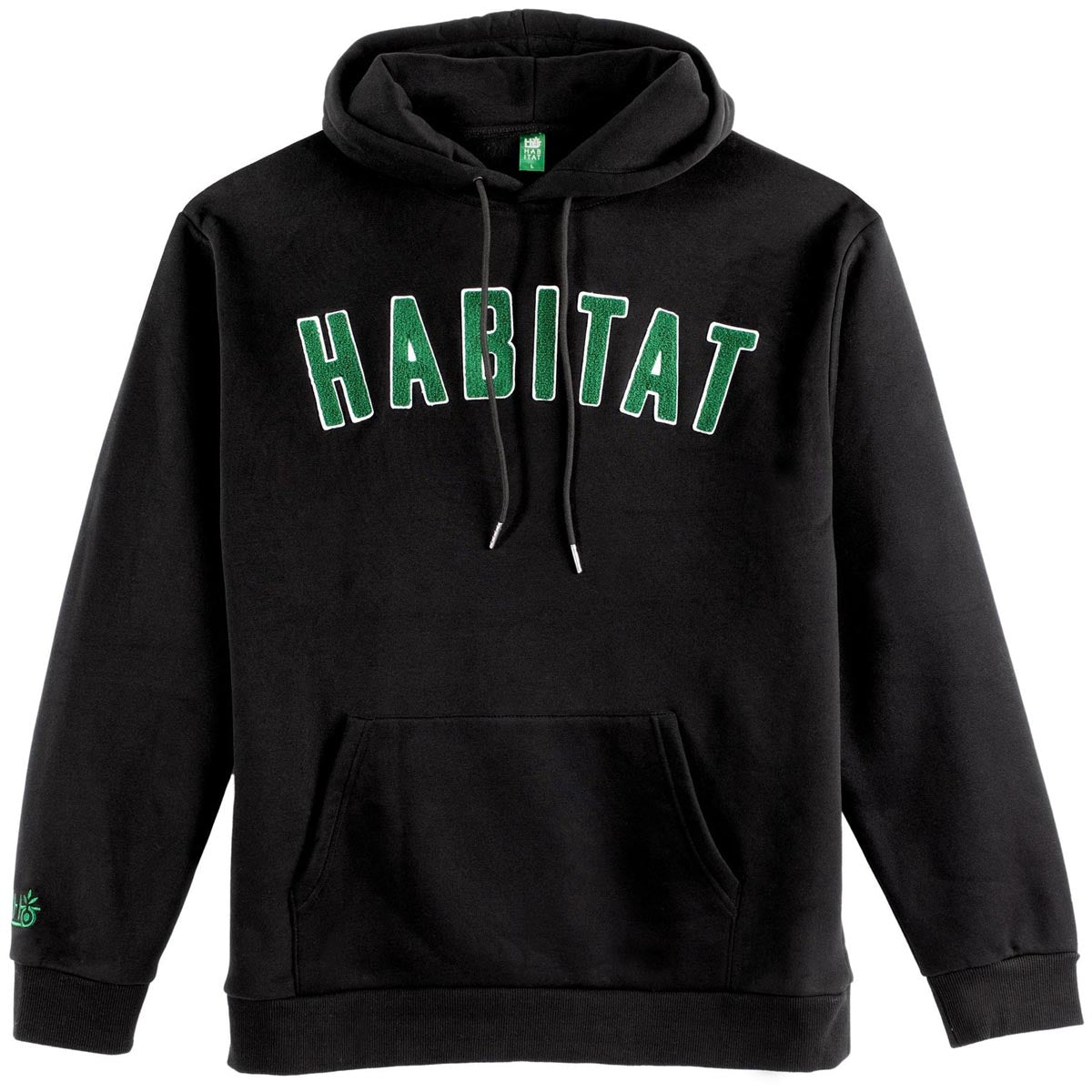 Habitat Ivy League Hoodie - Black image 1