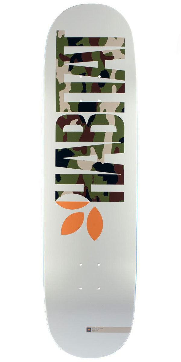 Habitat Apex Camo Twin Skateboard Deck - 8.50