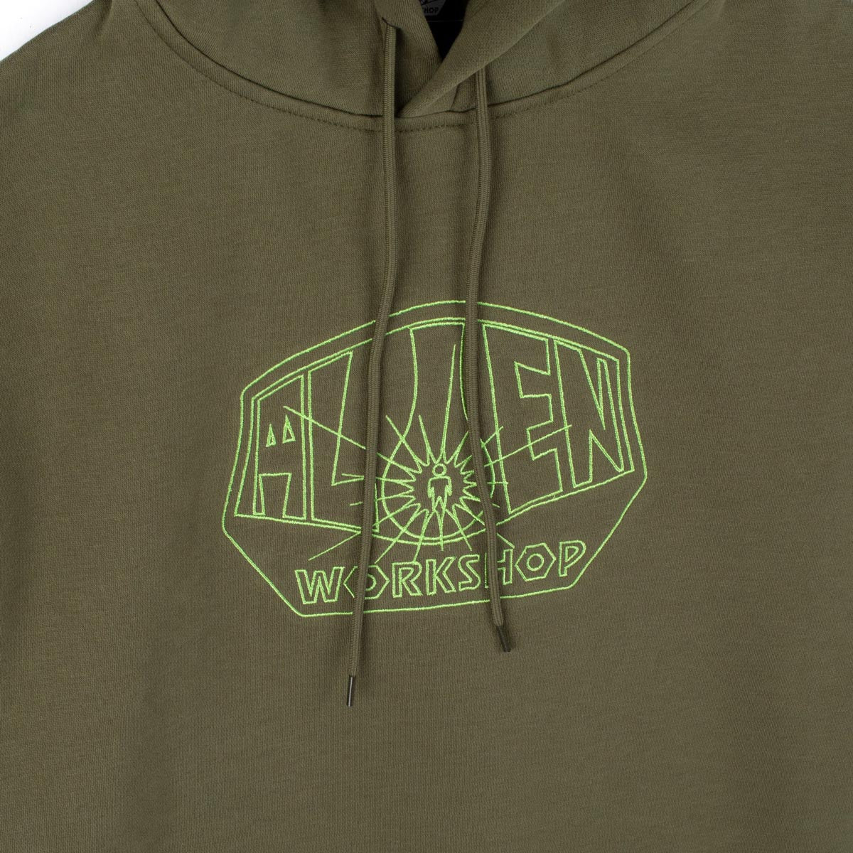 Alien Workshop OG Logo Lines Hoodie - Olive image 2