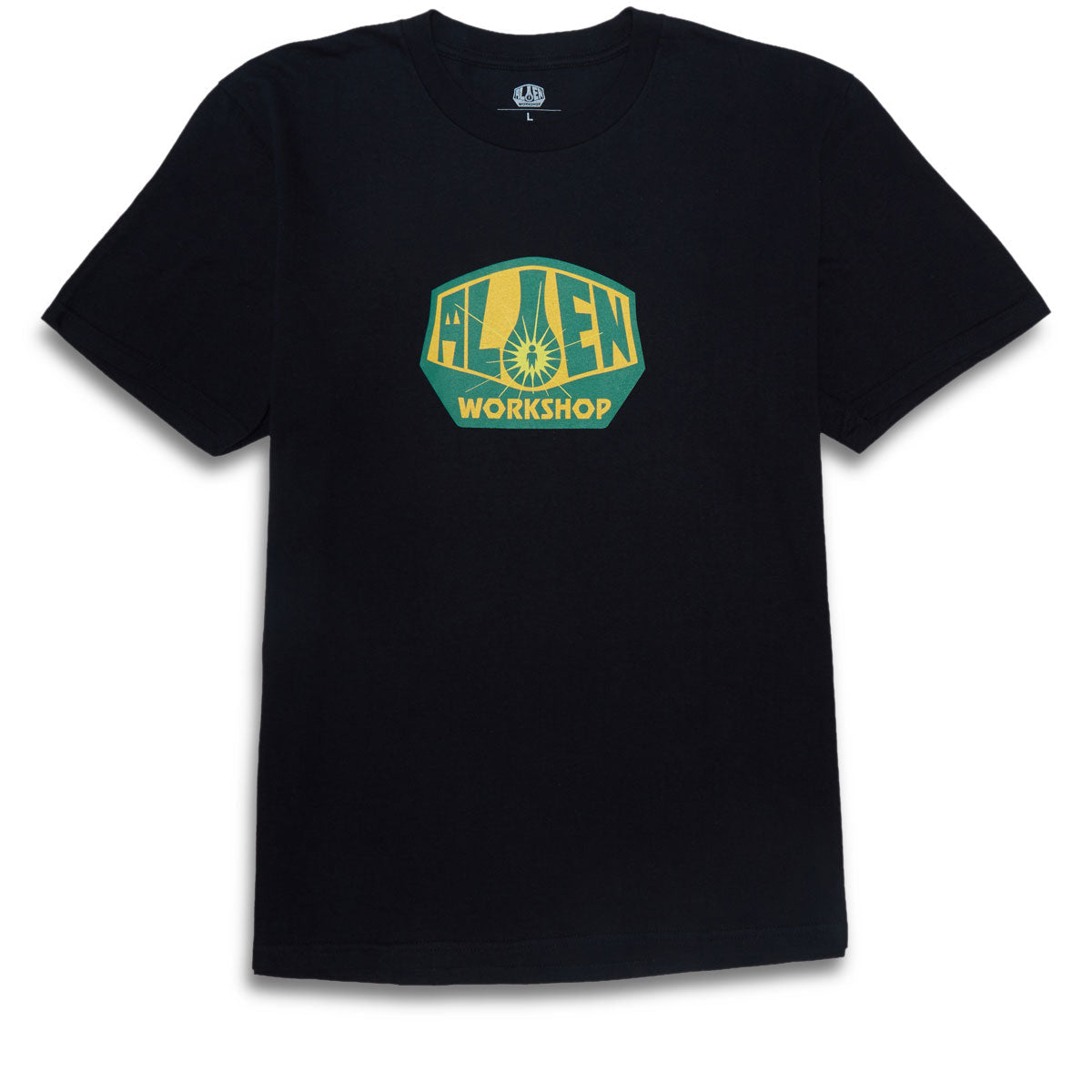 Alien Workshop OG Logo 90s T-Shirt - Black/Orange/Green image 1