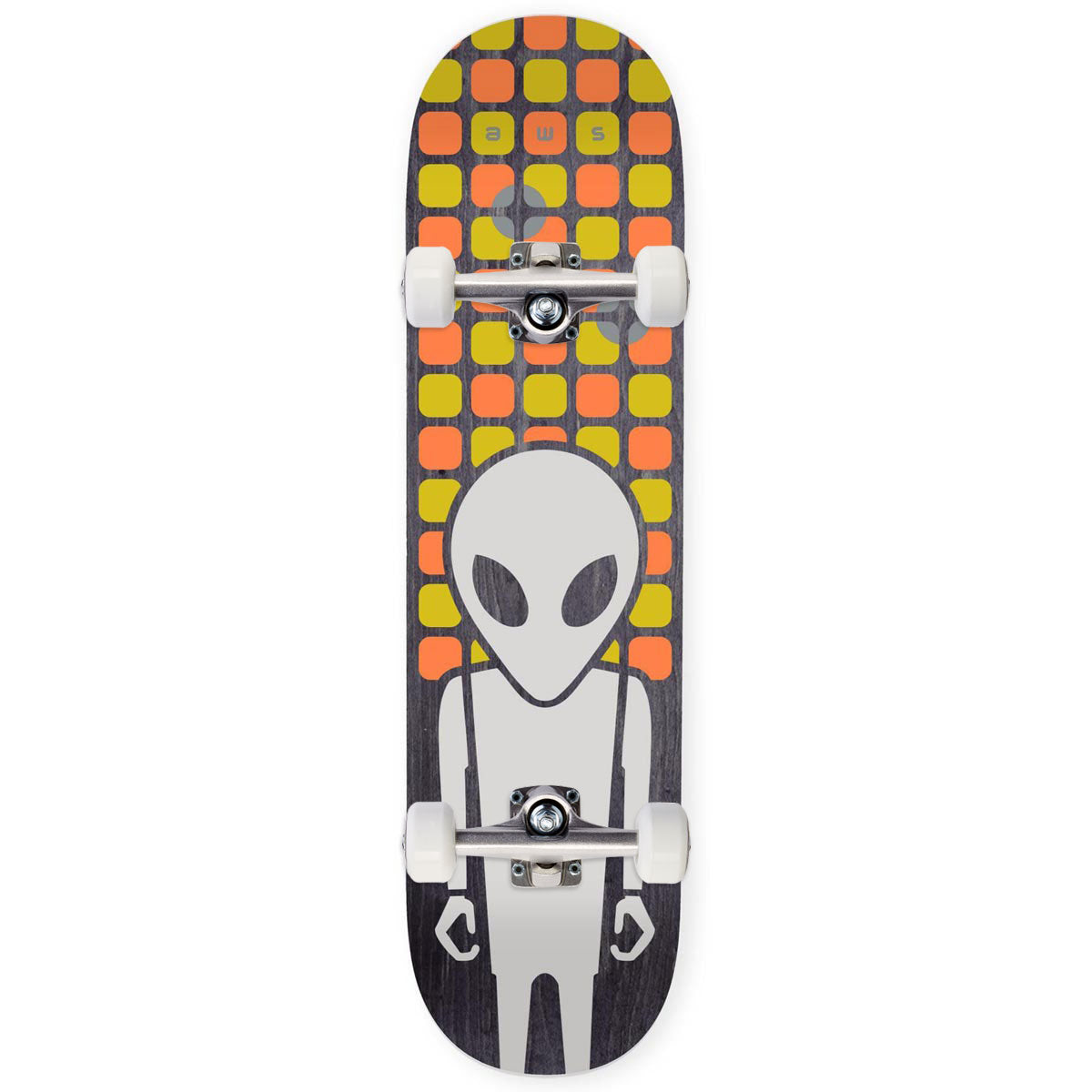 Alien Workshop Soldier Matrix Skateboard Complete - Black - 8.00