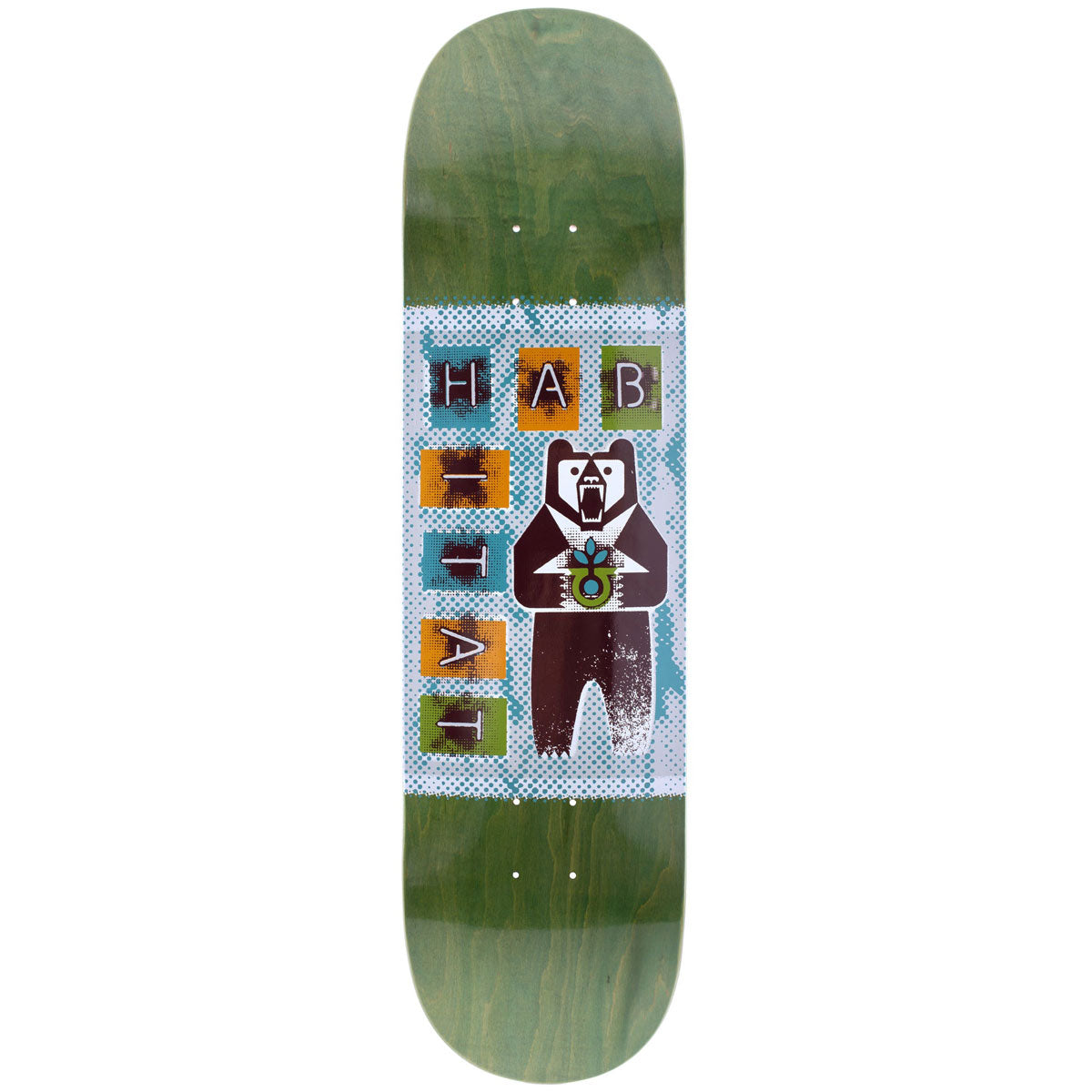 Habitat Grizzley Skateboard Deck - Blue - 8.50