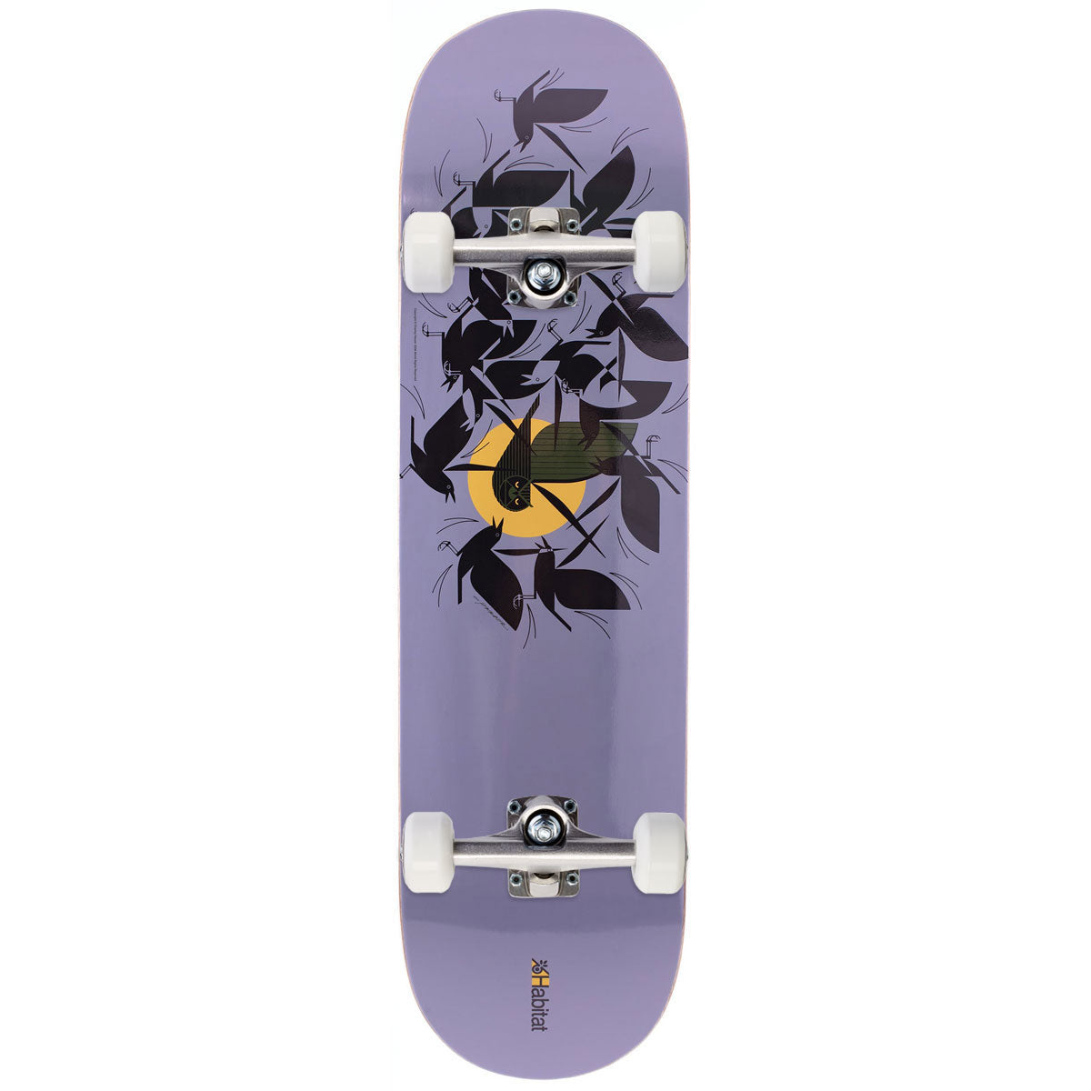 Habitat Harper Owltercation Skateboard Complete - 8.25