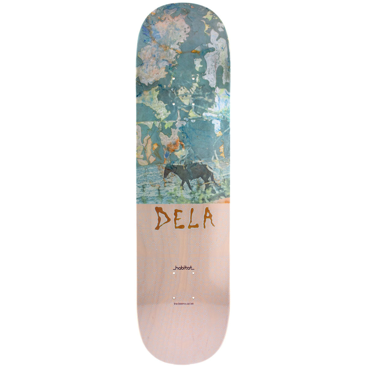 Habitat Jazz Leeb Dela Skateboard Deck - 8.00