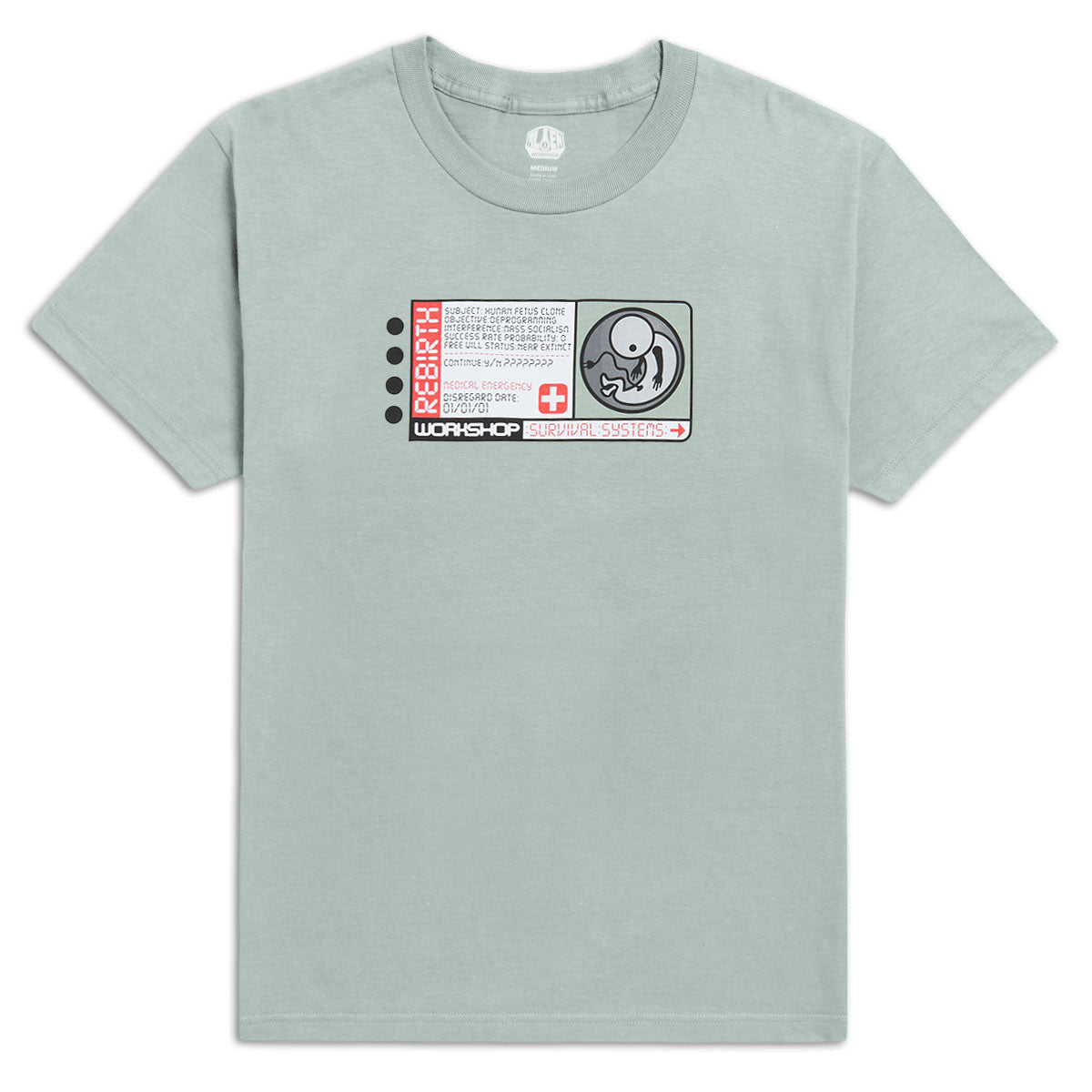 Alien Workshop Clone Classic T-Shirt - Light Green image 1