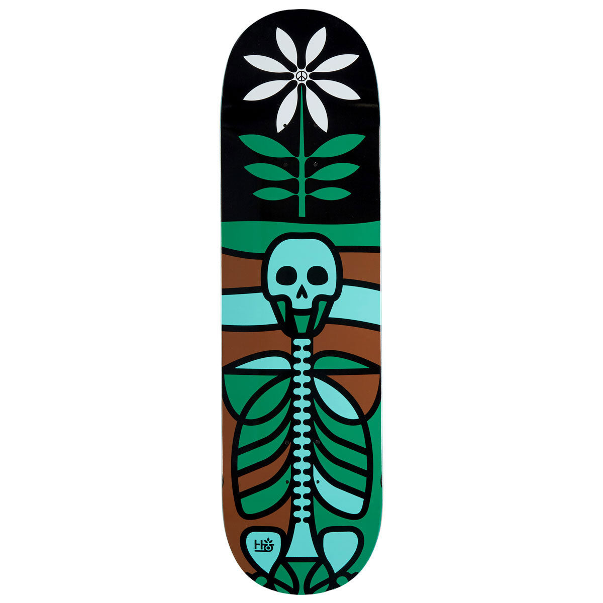 Habitat Peaced Out Skateboard Deck - 8.25