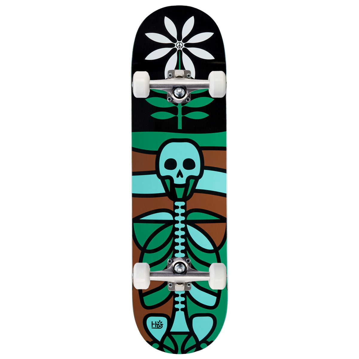 Habitat Peaced Out Skateboard Complete - 8.25