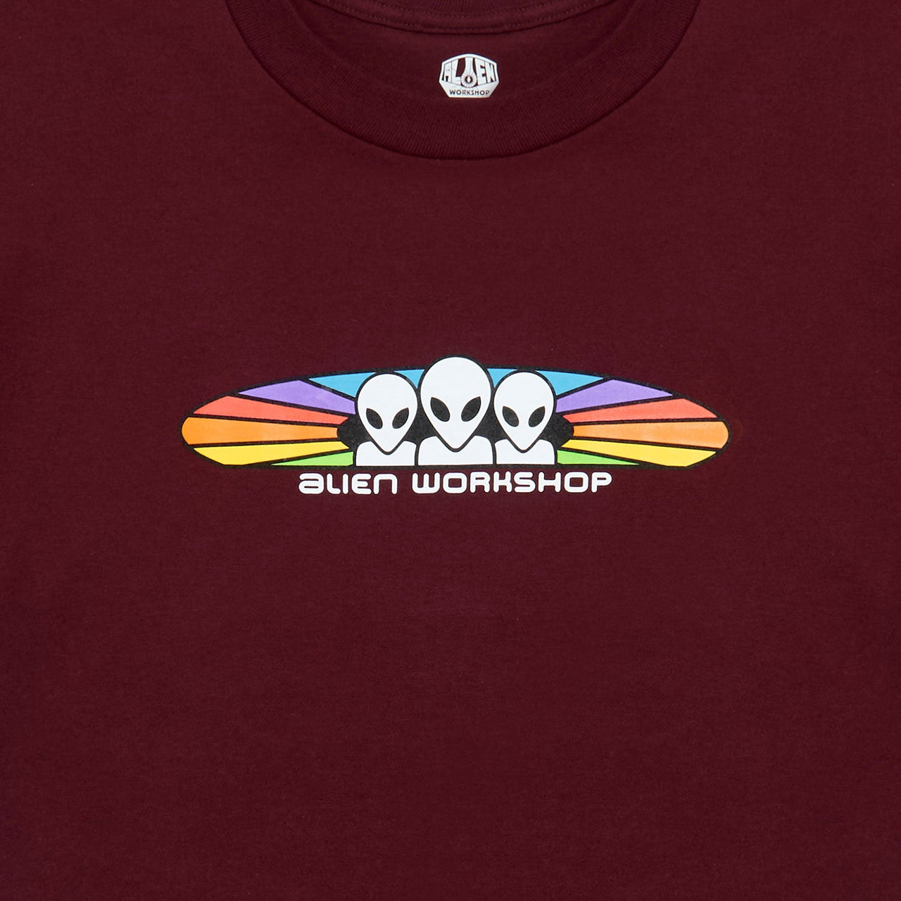 Alien Workshop Spectrum T-Shirt - Maroon image 2