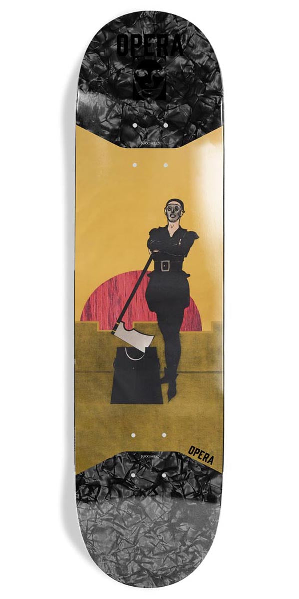 Opera Executioner Slick Shield Skateboard Deck - 8.625