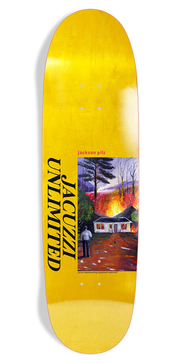 Jacuzzi Jackson Pilz Lawn Fire EX7 Skateboard Deck - 9.125