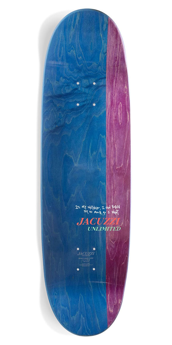 Jacuzzi Jackson Pilz Lawn Fire EX7 Skateboard Deck - 9.125