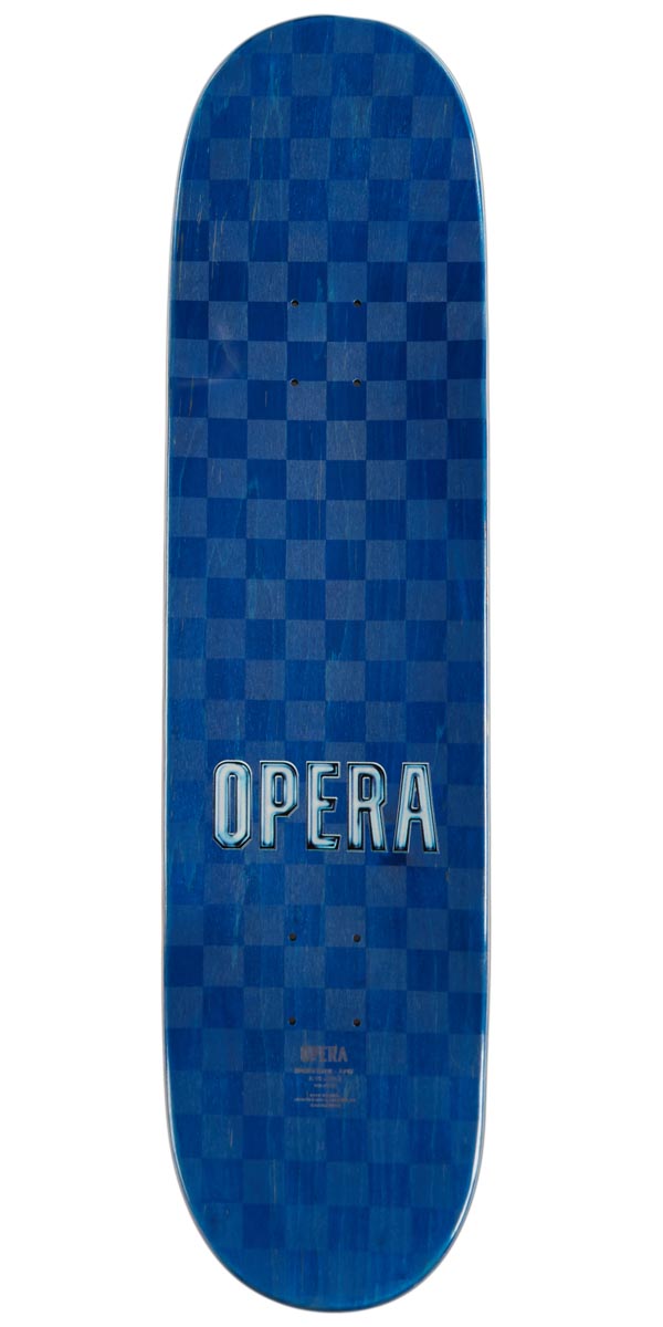 Opera Trey Wood Other Side Skateboard Complete - 8.25