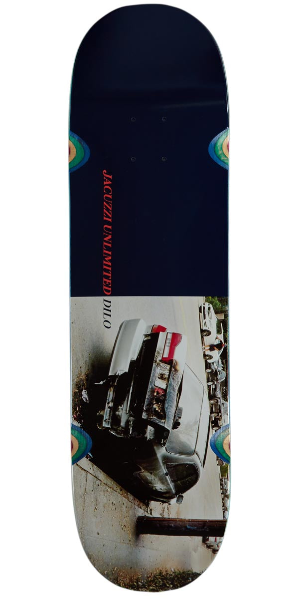 Jacuzzi Unlimited John Dilo Burnt Out Skateboard Deck - 8.50