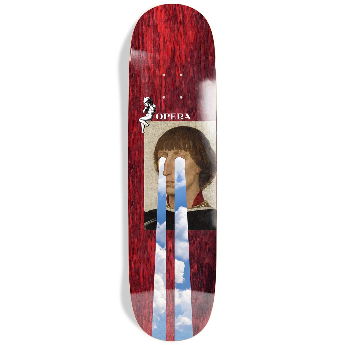 Opera Drama EX7 Skateboard Deck - Red - 8.375