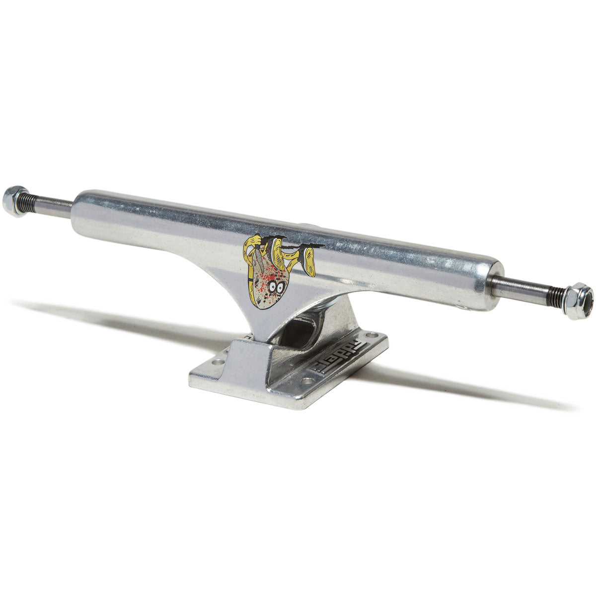 Slappy ST1 Curb Killer Inverted Skateboard Trucks - Polished - 9.00