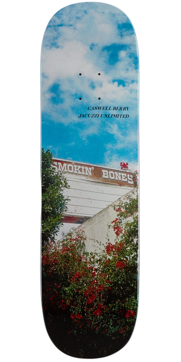 Jacuzzi Unlimited Caswell Berry Smokin' Bones Skateboard Deck - 8.25