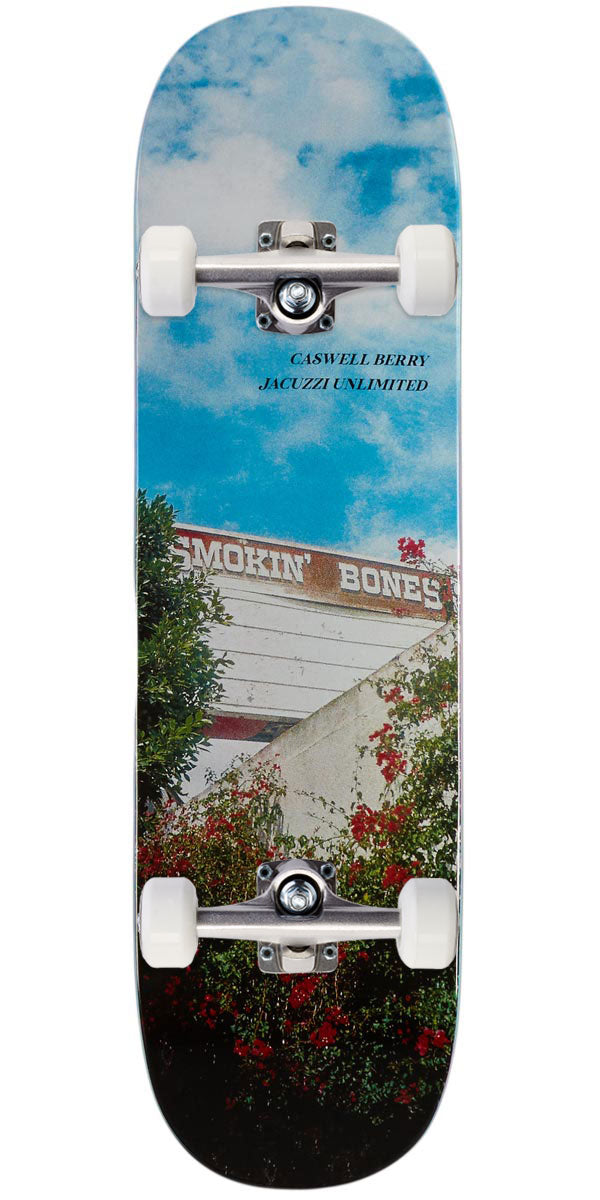 Jacuzzi Unlimited Caswell Berry Smokin' Bones Skateboard Complete - 8.25