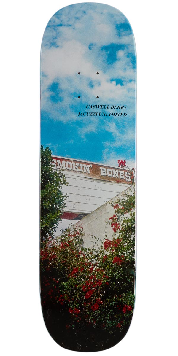 Jacuzzi Unlimited Caswell Berry Smokin' Bones Skateboard Deck - 8.50