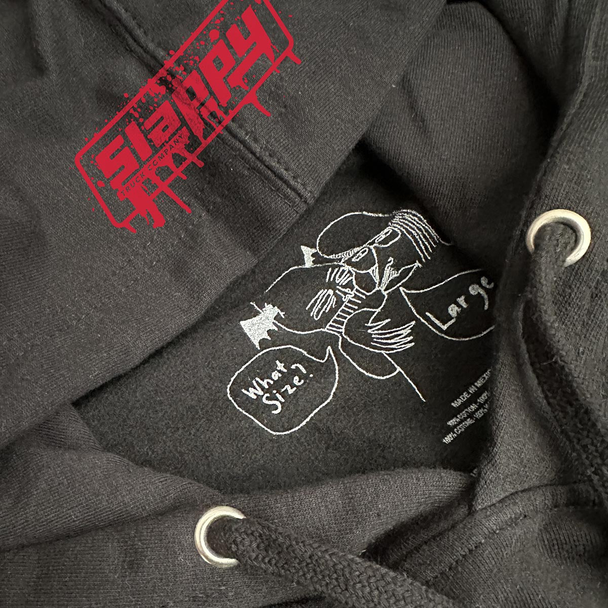 Slappy Curb Killer Hoodie - Black image 3