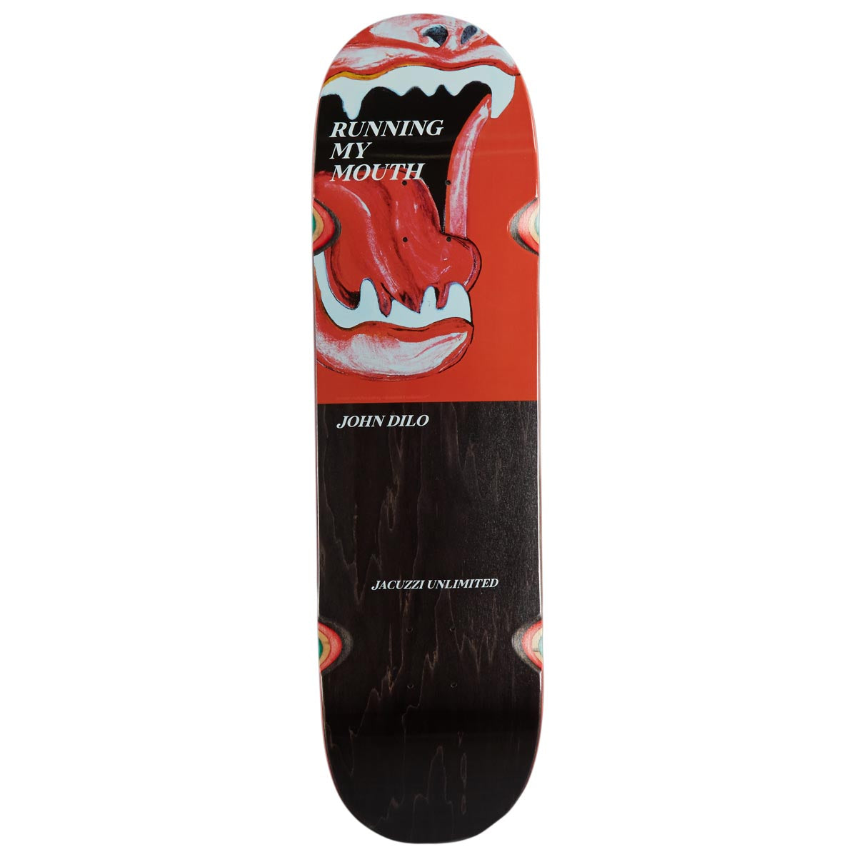 Jacuzzi Unlimited John Dilo Mouth Marathon Skateboard Deck - 8.50