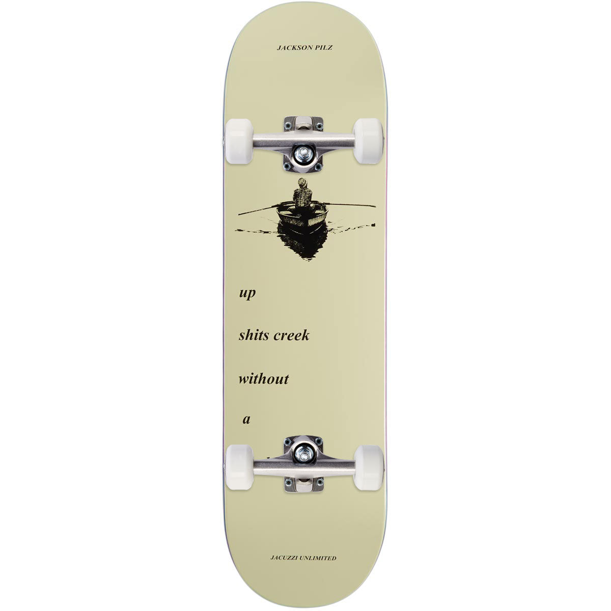 Jacuzzi Unlimited Jackson Pilz Shits Creek EX7 Skateboard Complete - 8.50