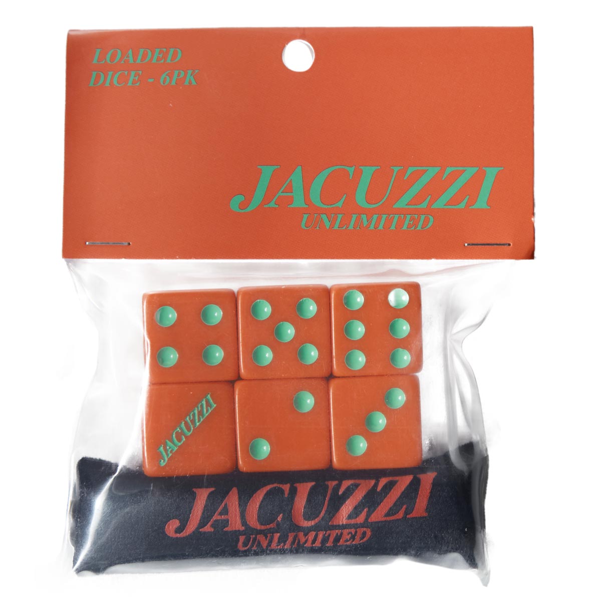 Jacuzzi Unlimited Snake Eyes Loaded Dice - Salmon image 3