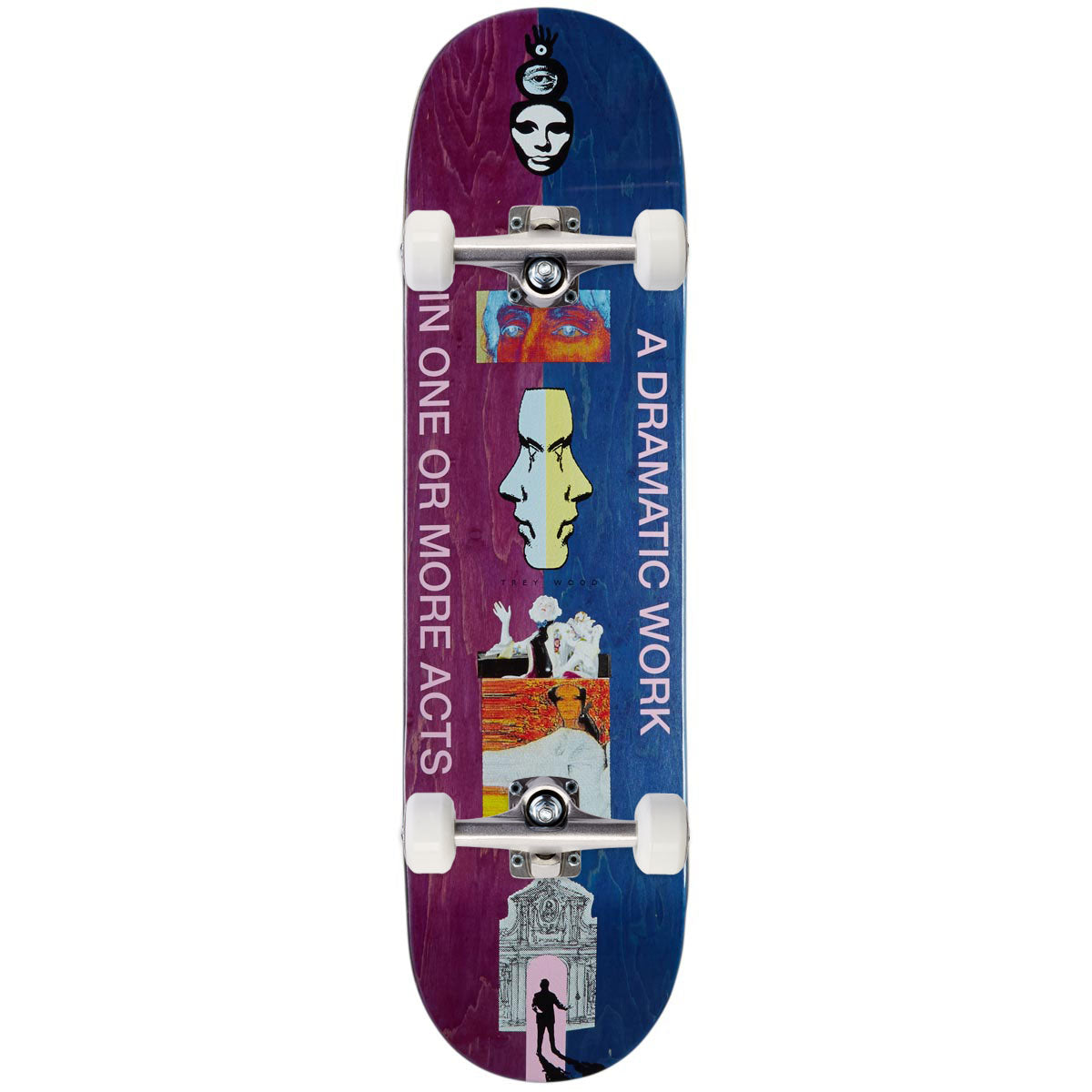 Opera Trey Wood Dramatic EX7 Skateboard Complete - 8.25