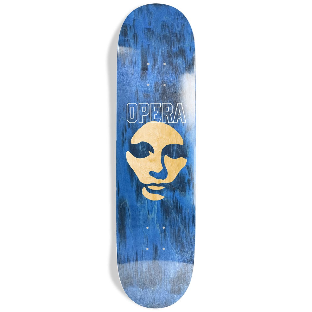 Opera Die Cut Mask EX7 Skateboard Deck - Blue - 8.25