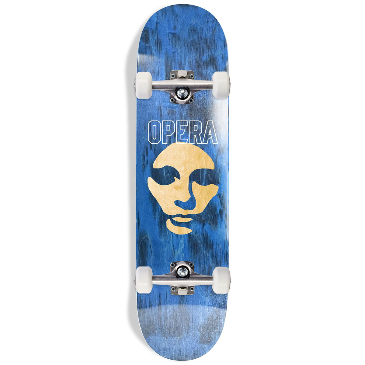 Opera Die Cut Mask EX7 Skateboard Complete - Blue - 8.25