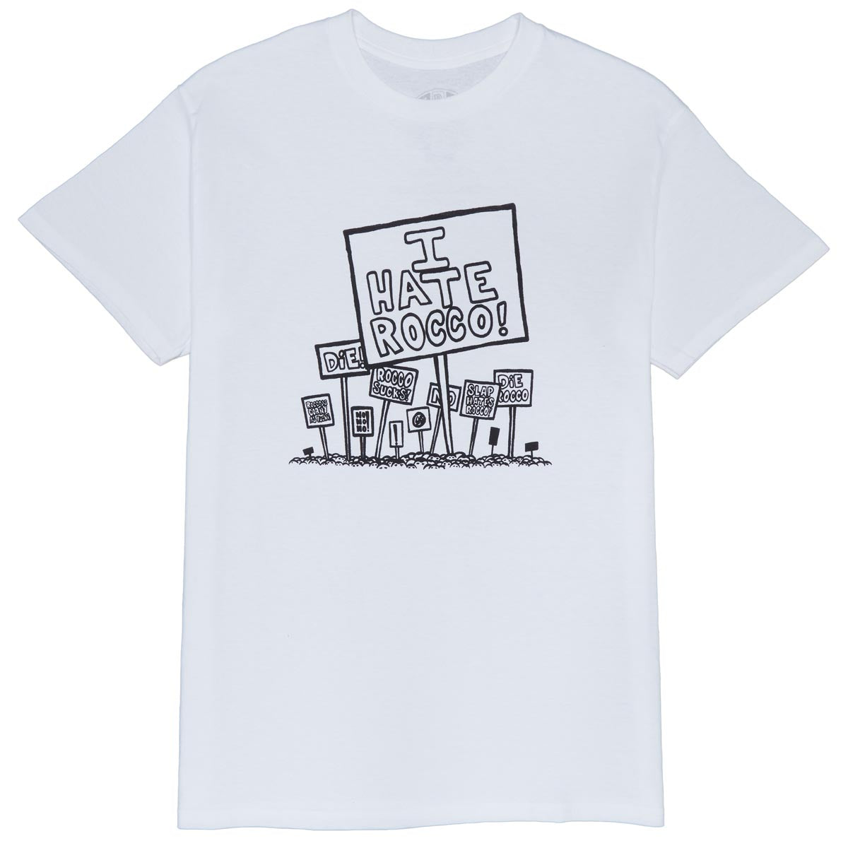 Heritage I Hate Rocco T-Shirt - White image 1