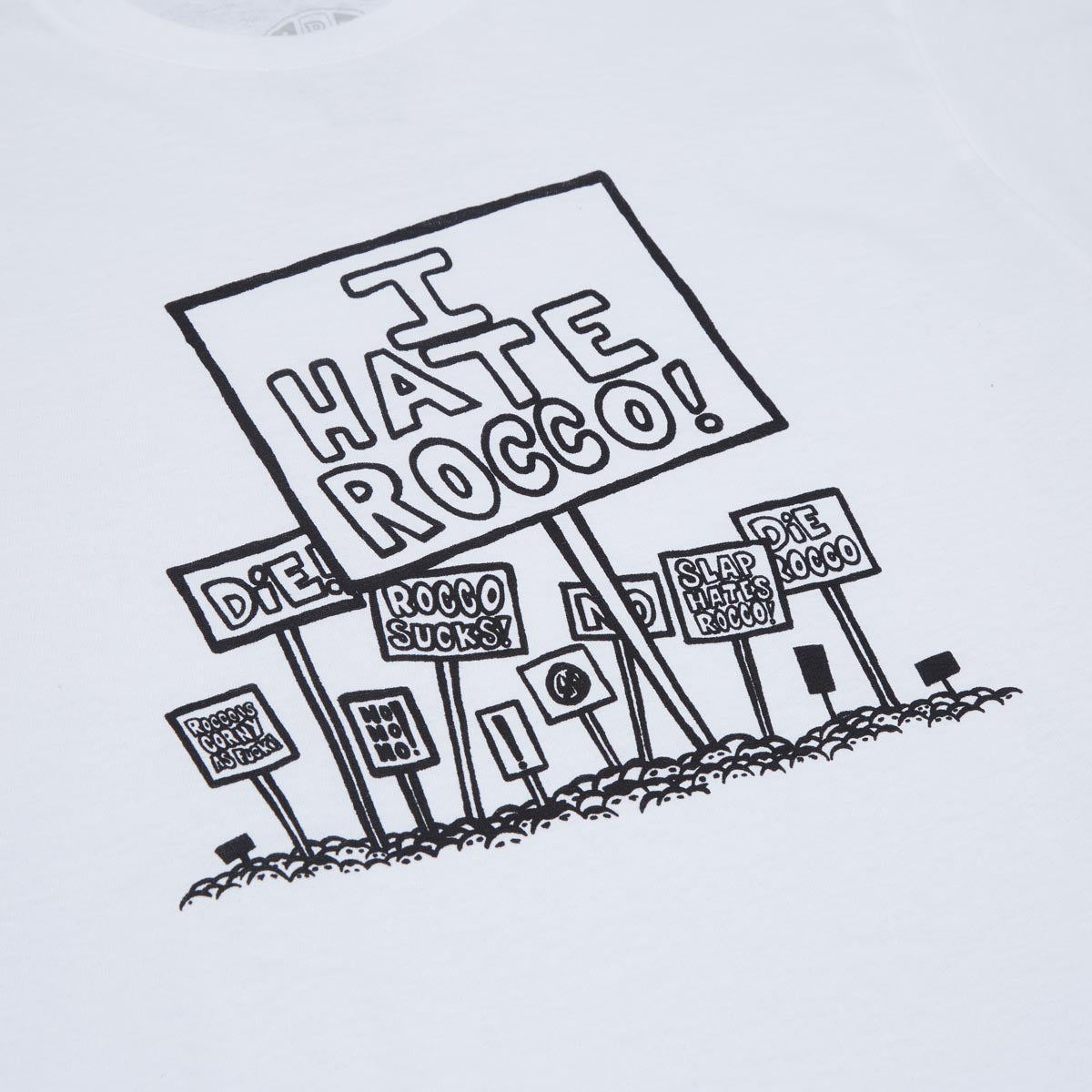 Heritage I Hate Rocco T-Shirt - White image 2