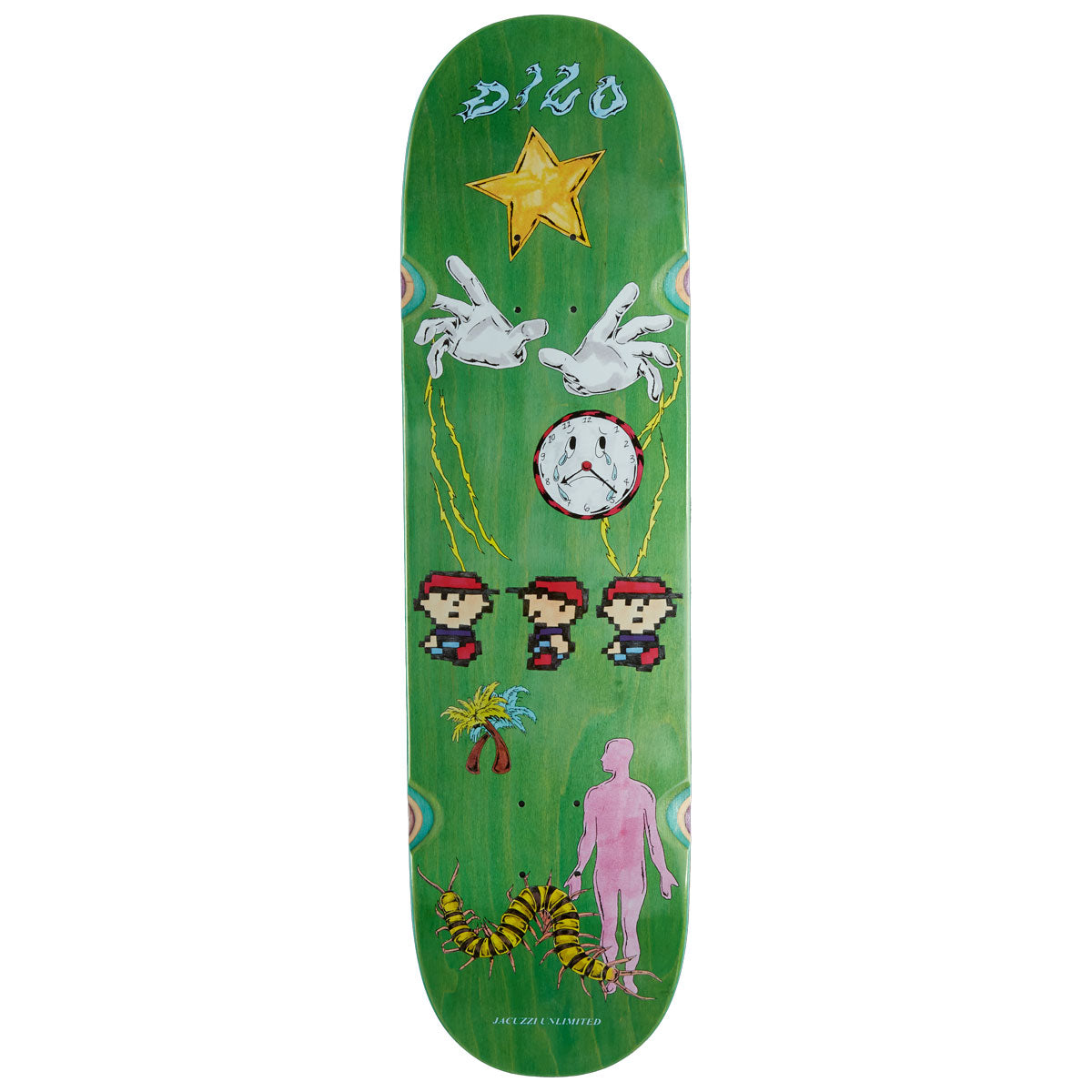 Jacuzzi Unlimited John Dilo Projection EX7 Skateboard Deck - 8.50