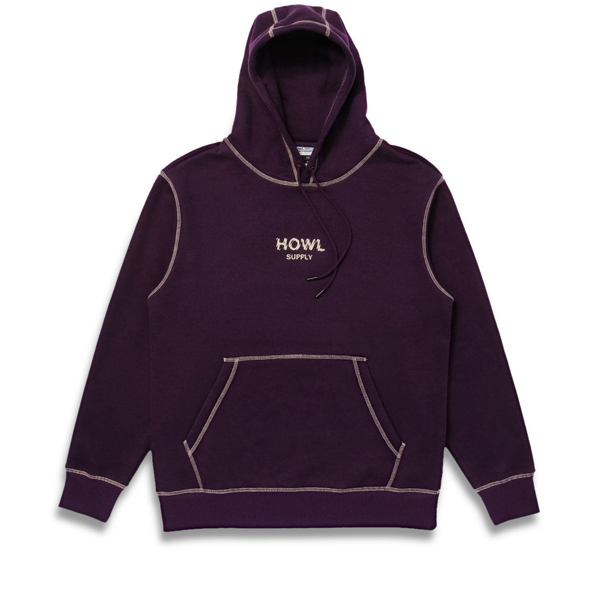 Howl DWR Hoodie - Eggplant image 1