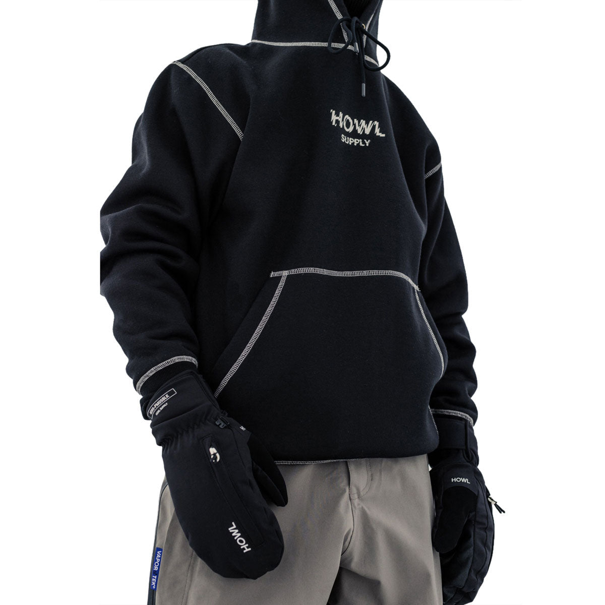 Howl DWR Hoodie - Black image 2