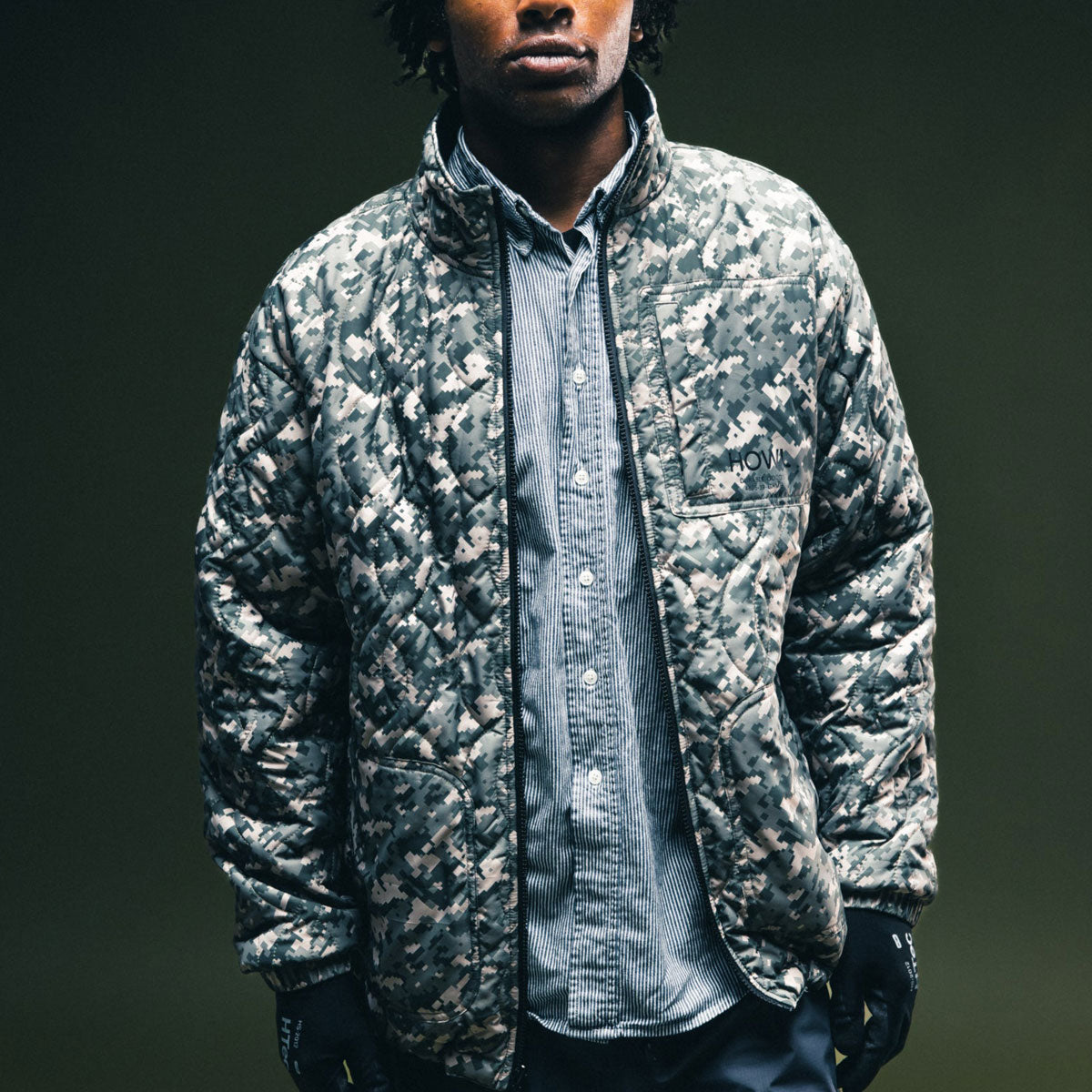 Howl Reversible Jacket - Black/Camo image 5