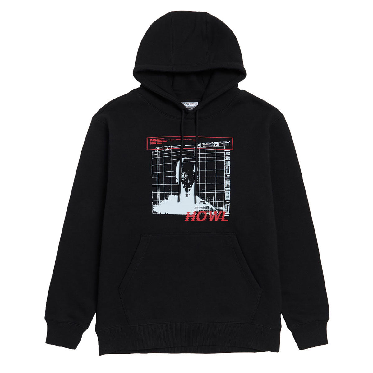 Howl DWR Graphic Hoodie - Black image 1