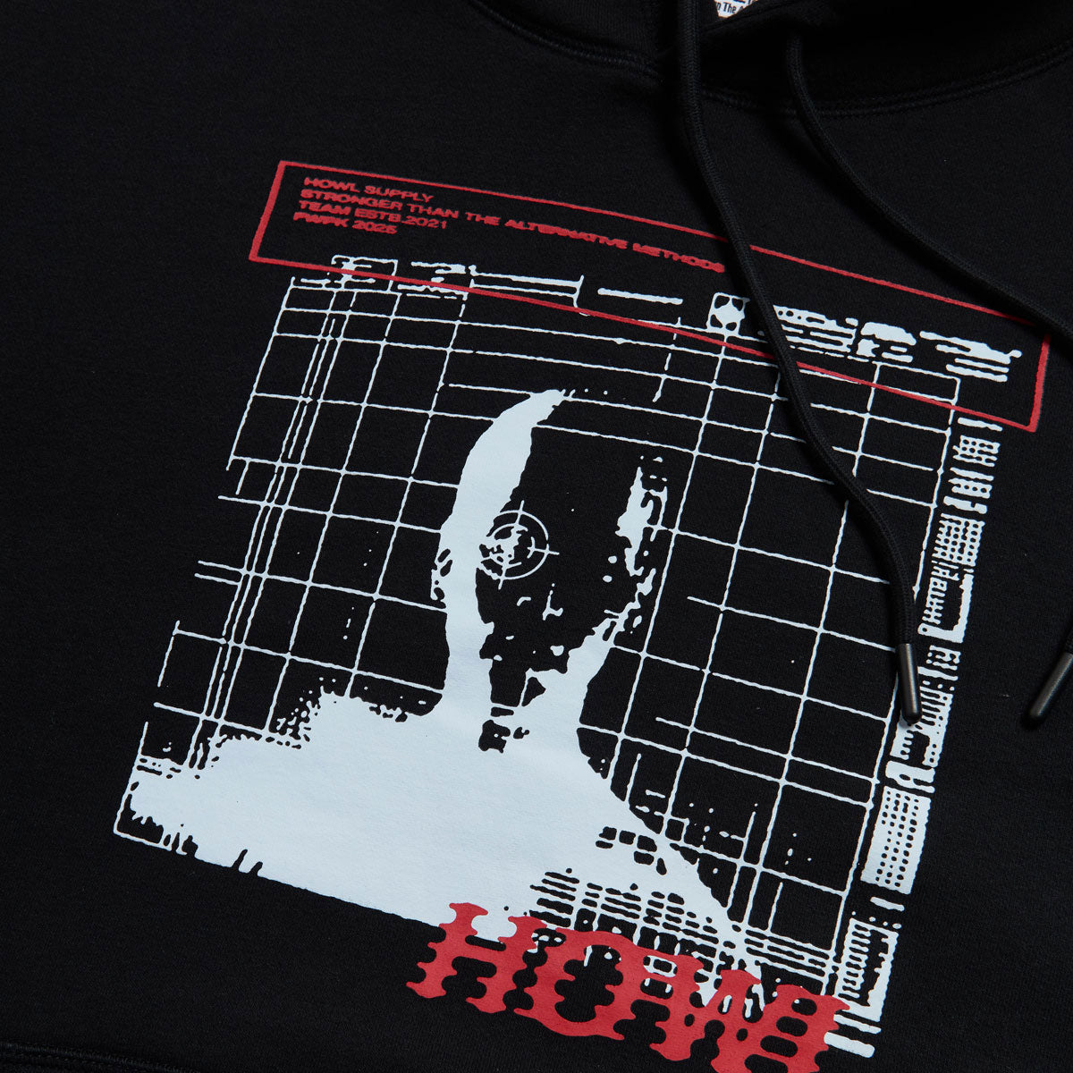 Howl DWR Graphic Hoodie - Black image 2