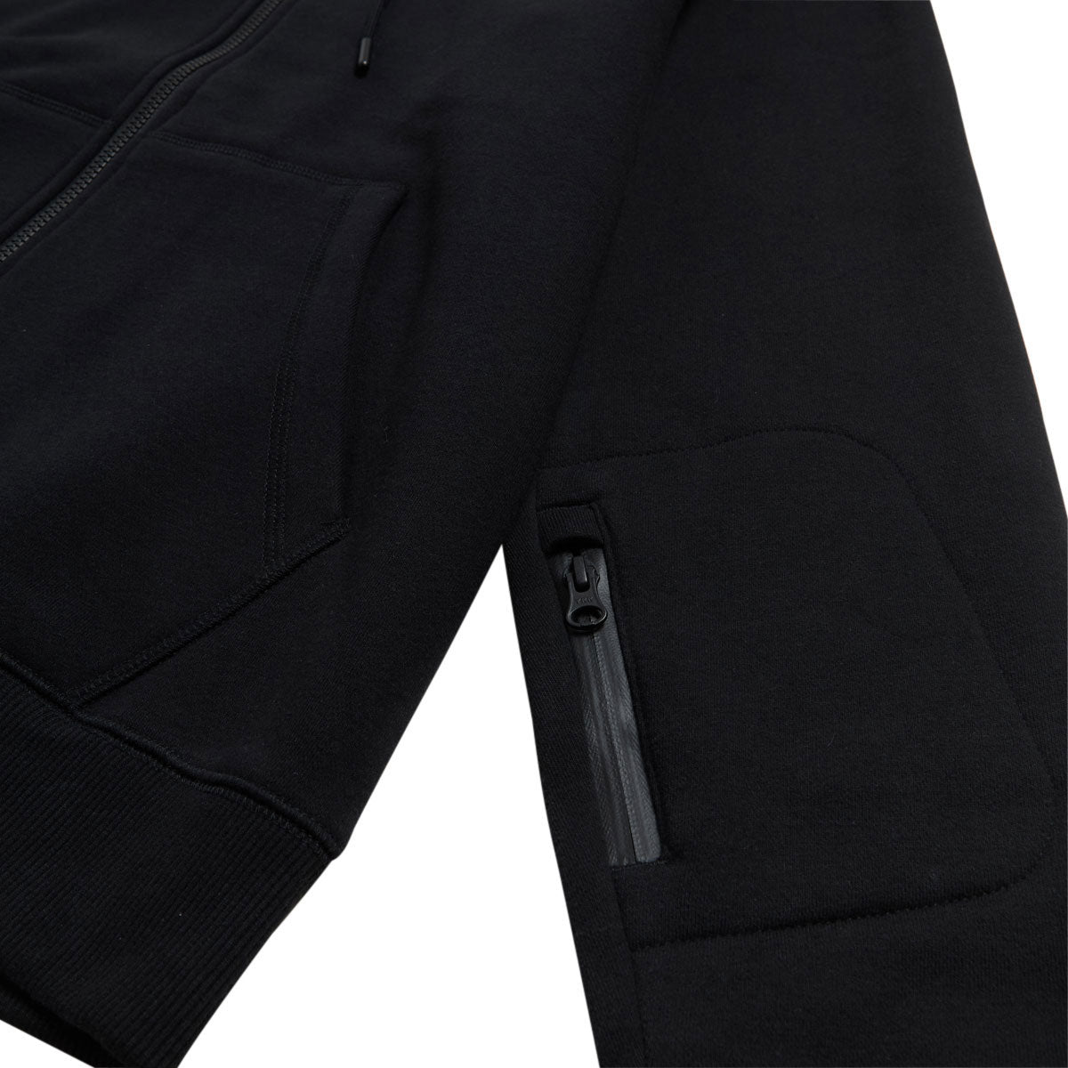 Howl DWR Zip Up Hoodie - Black image 3