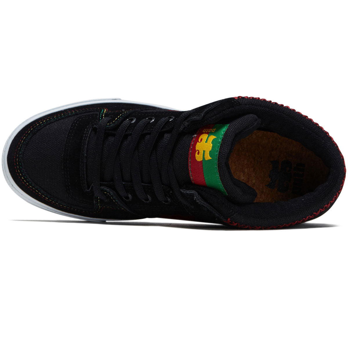 IPath Reed Mid Vulk Shoes - Black Rasta image 3