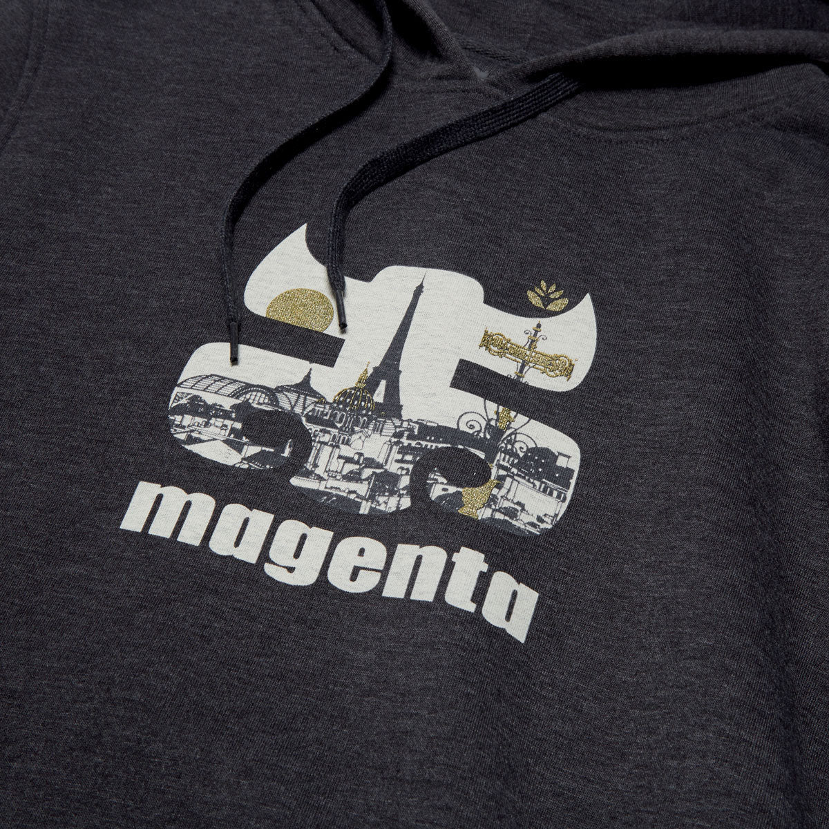 IPath x Magenta IParis Hoodie - Charcoal image 2