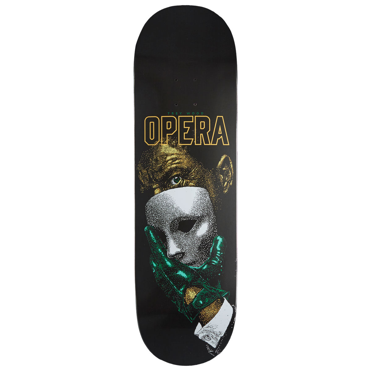 Opera Trey Wood Unmasked Act II EX7 Skateboard Deck - 9.00