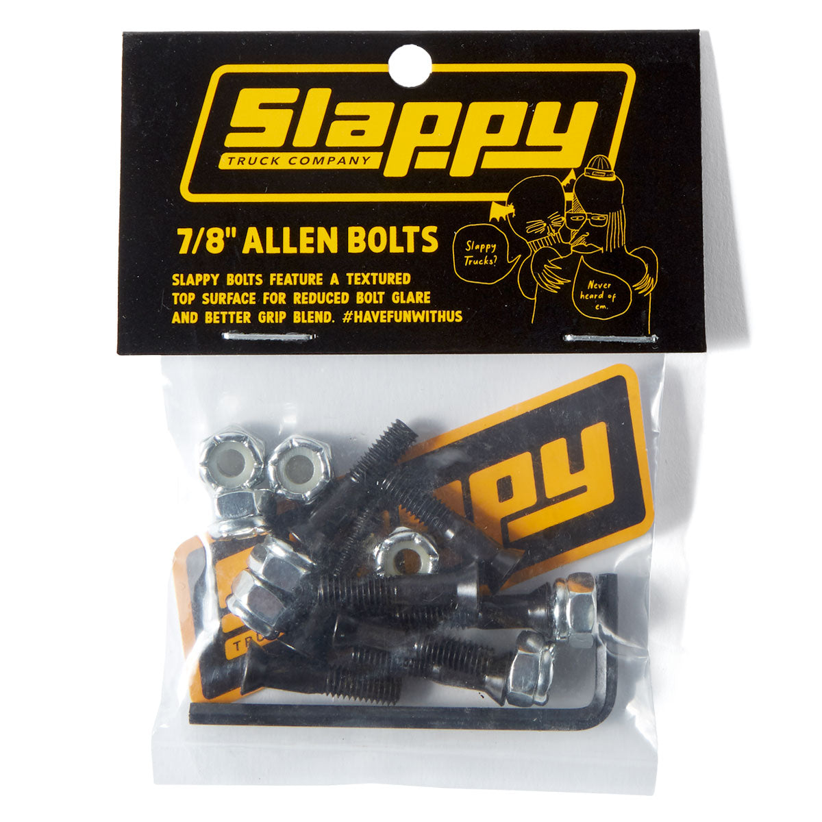 Slappy Allen Bolts Hardware - 7/8