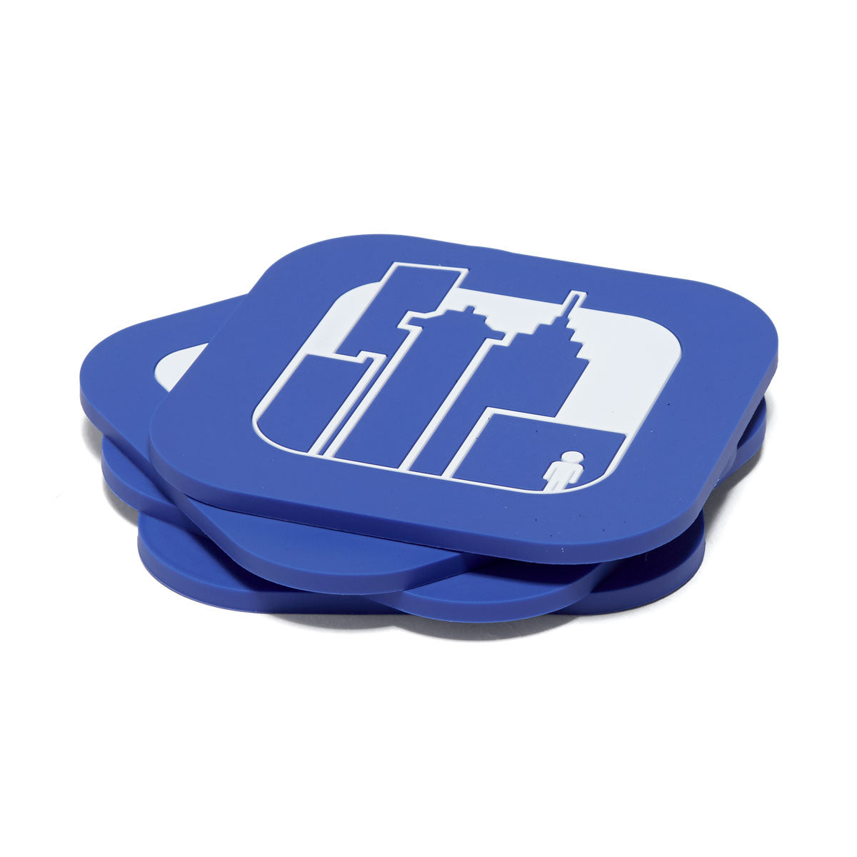 411VM Icon 4 Pack Of Coasters - Blue image 2