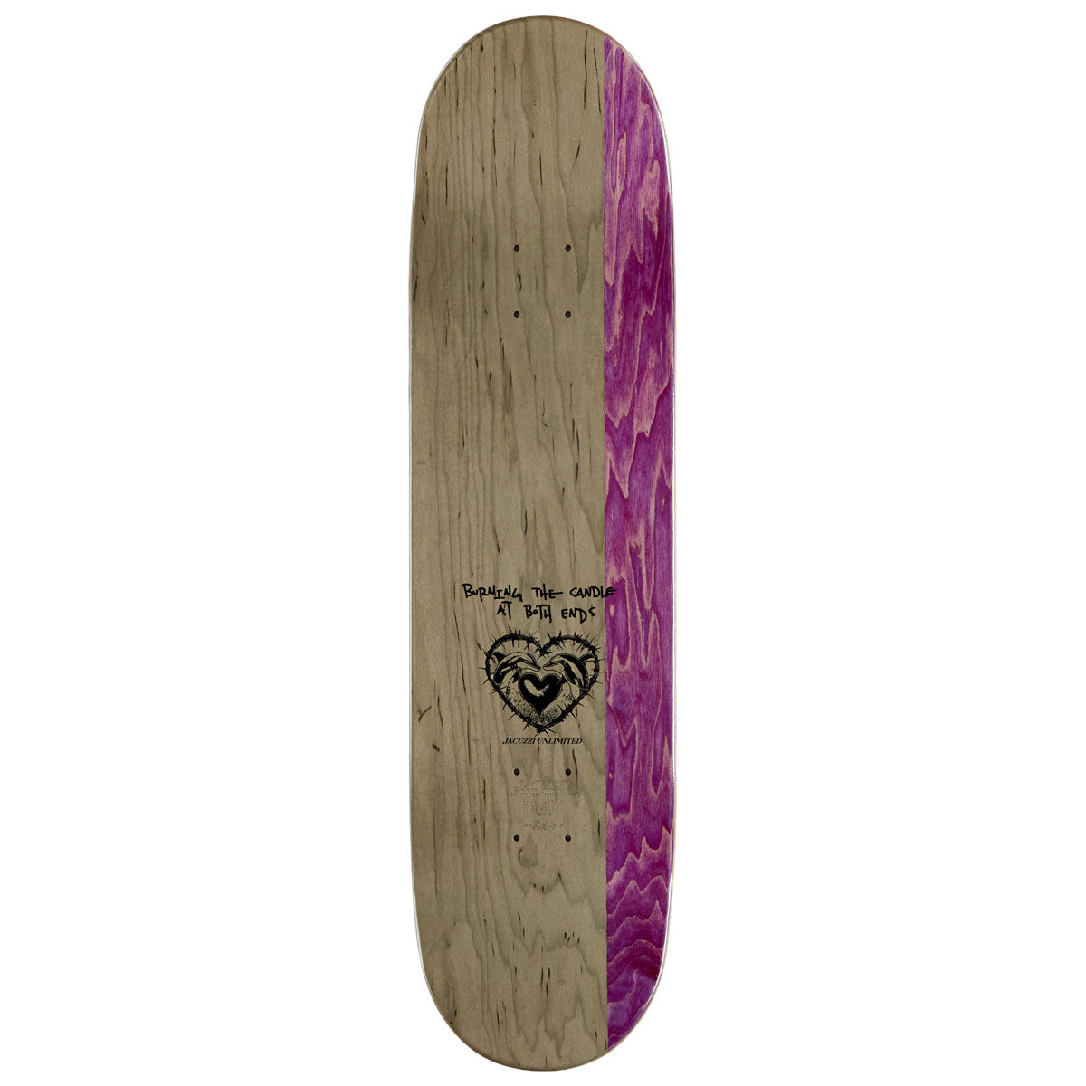 Jacuzzi Unlimited Burnt Ends EX7 Skateboard Complete - 8.50