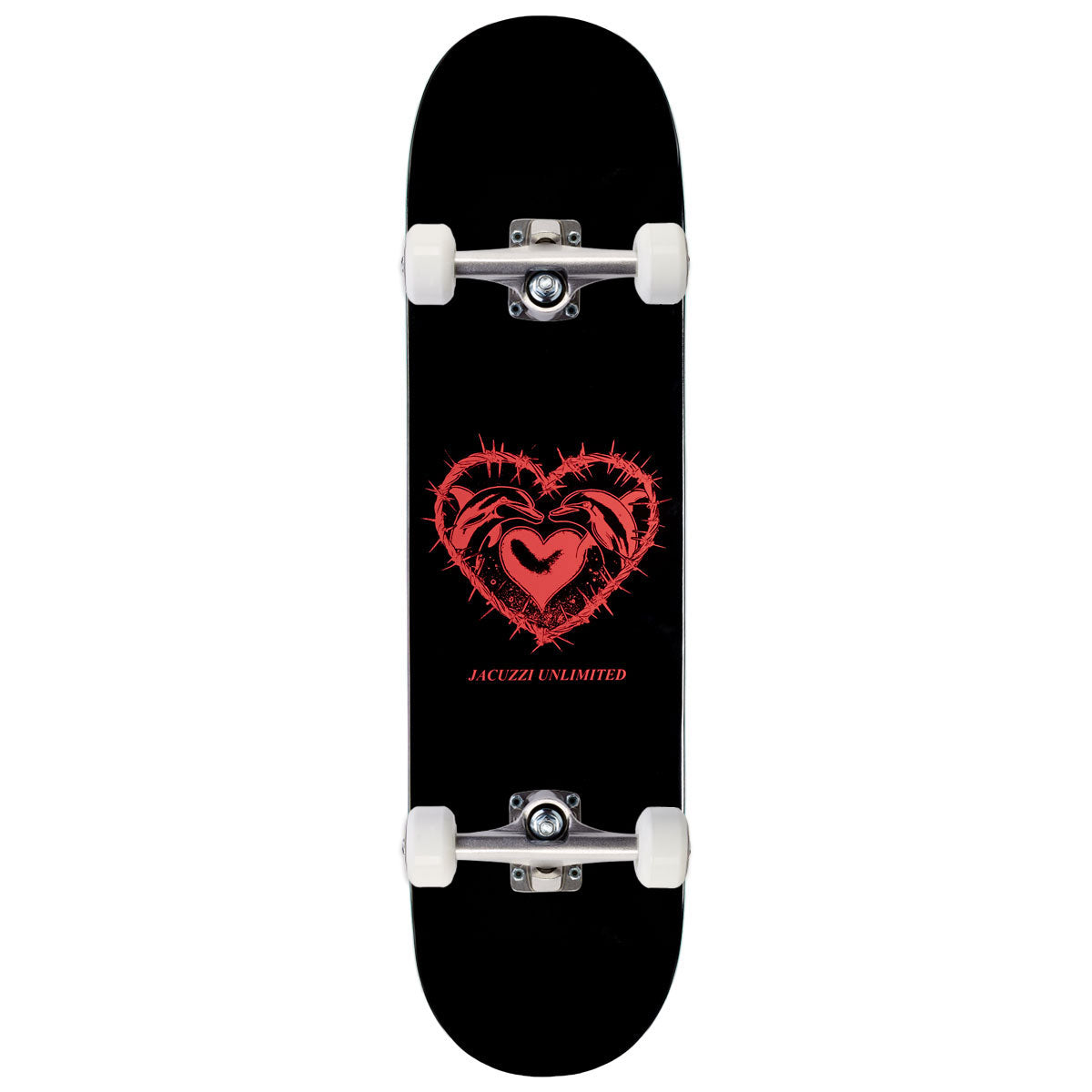 Jacuzzi Unlimited Dolphin logo EX7 Skateboard Complete - 8.25