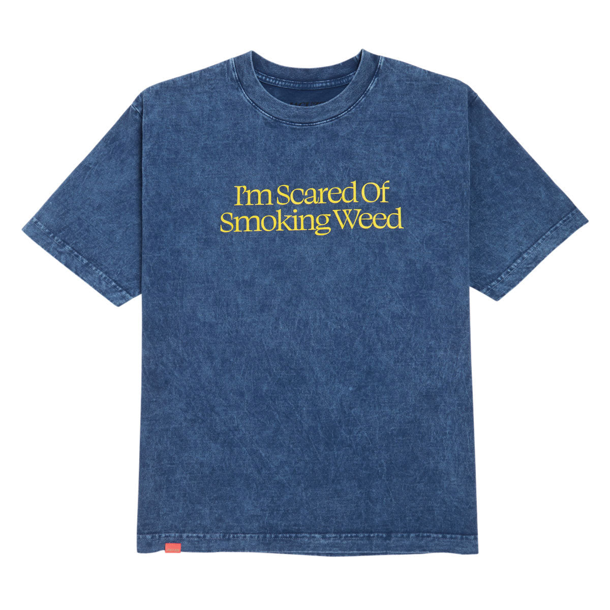 Jacuzzi Unlimited Scared Weed Mineral Wash T-Shirt - Midnight image 1
