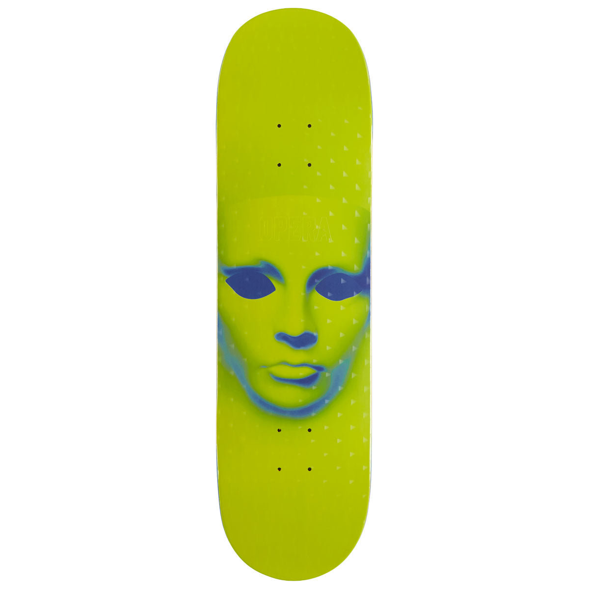 Opera Face EX7 Skateboard Deck - Holographic Yellow - 8.50