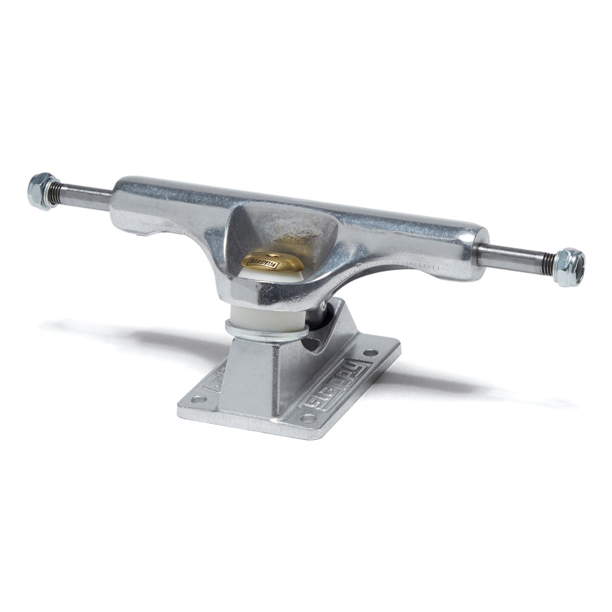 Slappy ST1 Inverted Hollow Lights Ultra Low Kingpin Skateboard Trucks - Polished - 8.25