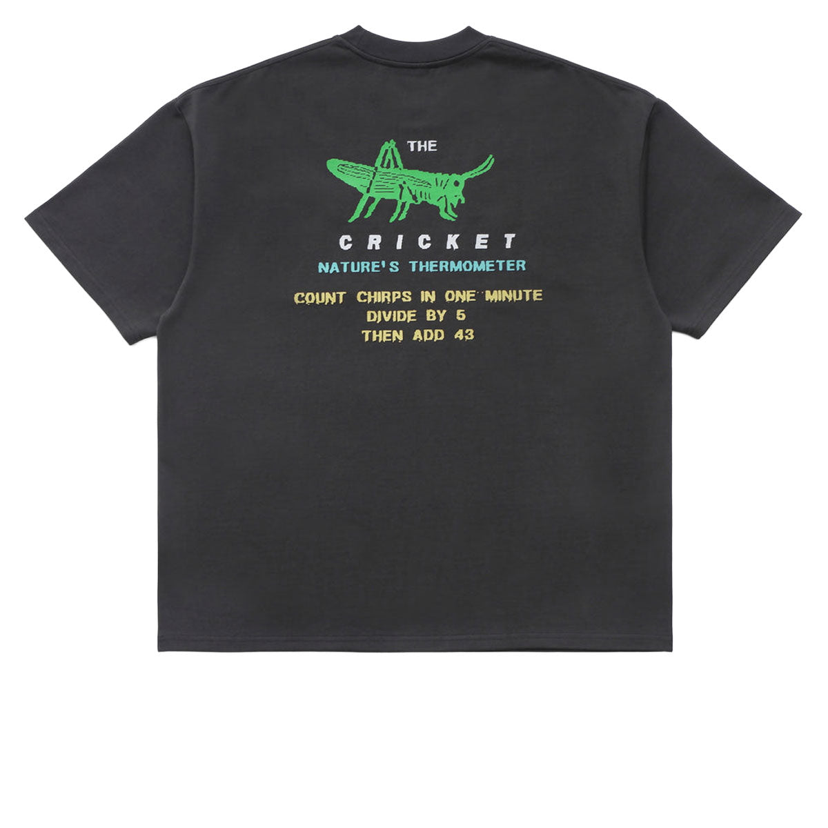 Metalwood Cricket Heavy Pocket T-Shirt - Tar image 2