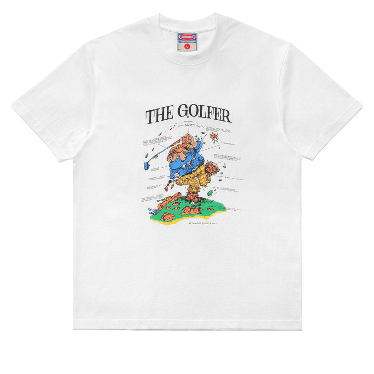 Metalwood Excuses T-Shirt - White image 1